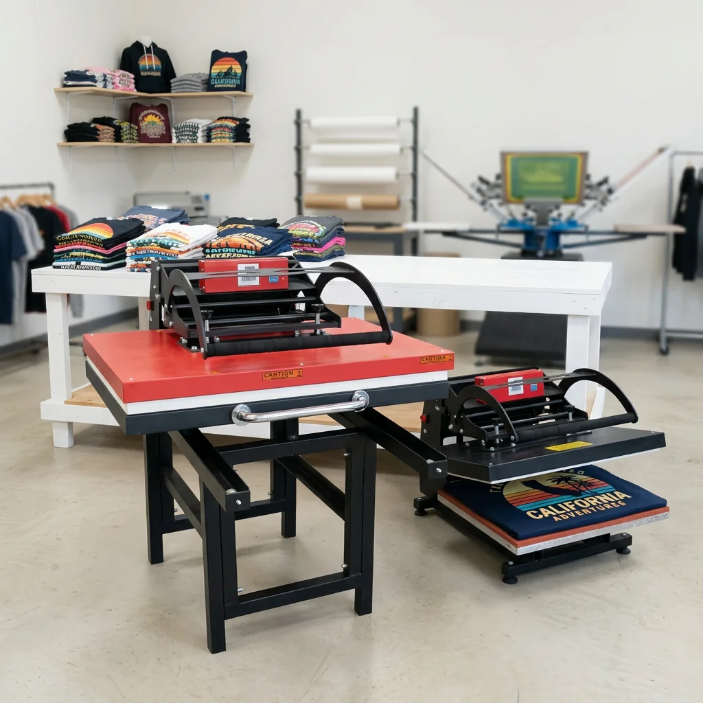 Super Star Product 80x100cm Format Sublimation Heat Press Machine - For Big Size T-shirts & Large Garment Sublimation