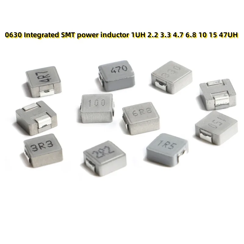 

10PCS 0630 Integrated SMT power inductor 1UH 2.2 3.3 4.7 6.8 10 15 47UH