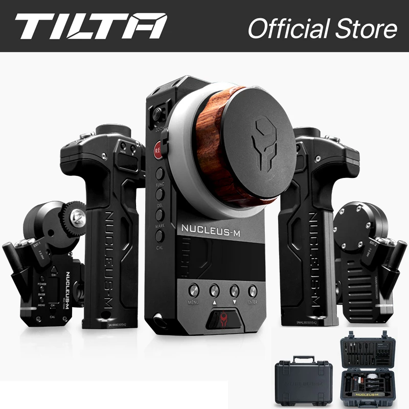 TILTA WLC-T03 نواة-M اللاسلكية متابعة عدسات تركيز نظام التحكم الجزئي عدة I - V ل DJI RS2 DSLR كاميرا Gimbal