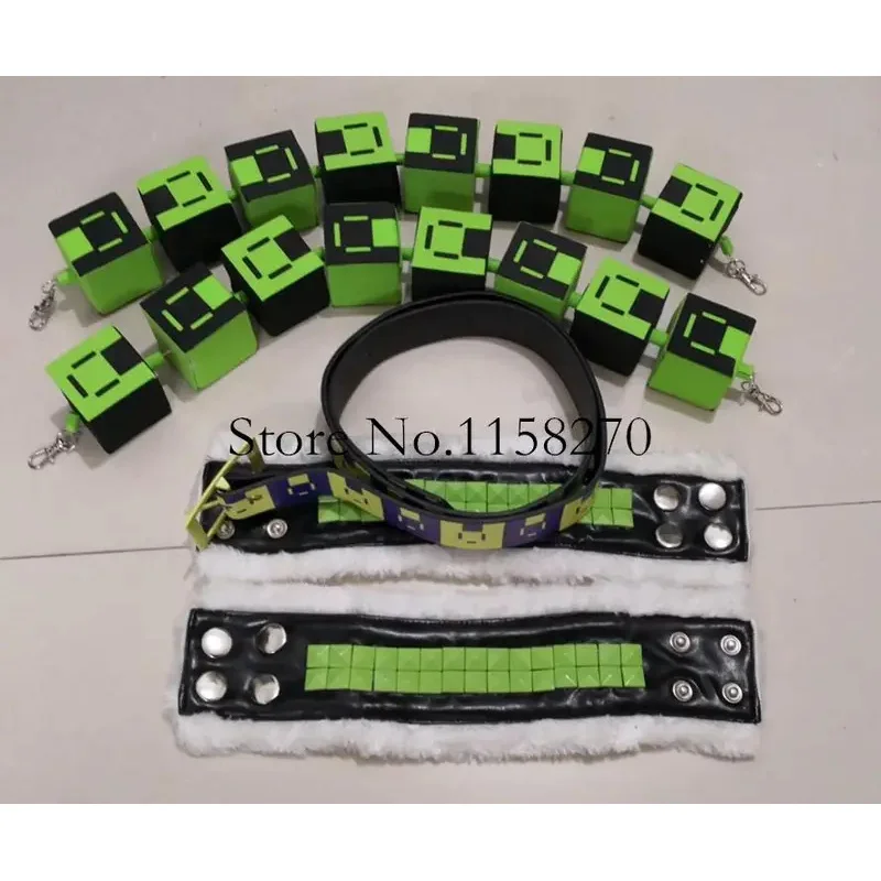 Dramatical Murder DMMD Noiz boxes belt wrist band Cosplay Costume