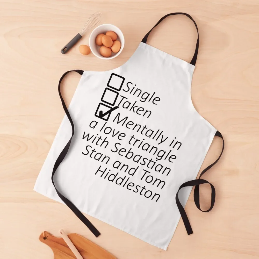 

Sebastian Stan and Tom Hiddleston Apron Kitchen Novel Kitchen Accessories For Cosmetologist Womens Dresses work ladies Apron