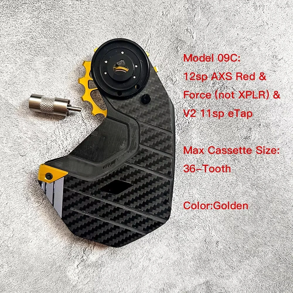 Motion Aero Schaltwerk-Umlenkrolle mit übergroßem Käfig für Shimano DA R9200 Ultegra R8100 11/12S R8000 R9100 R8050 R9150 – Detail 16