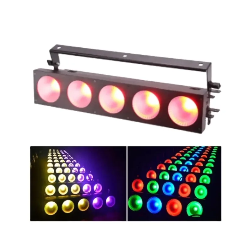 Professional Stage Hot Sale 5 Head Beam of  DJ Club  RGB Stage Emitting Diode Light Background Dye Effect Party
