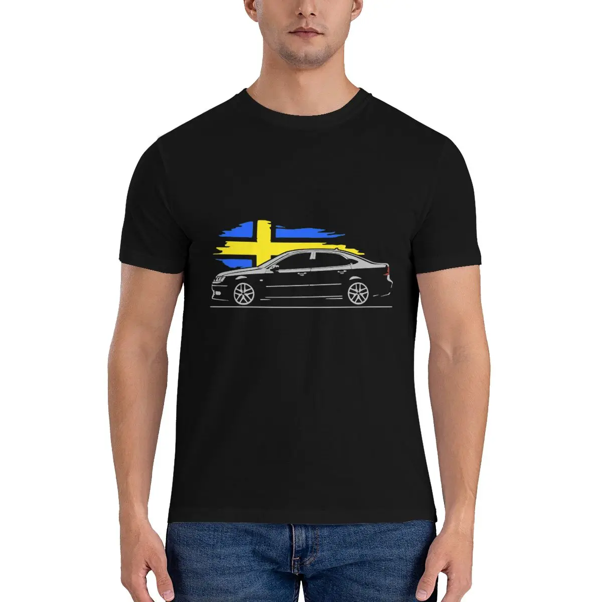 For Saab 9 3 Aero Fans Turbo 9 3X 1 8T 2 8T V6 Classic Swedish Sportscar T-shirt Tee Shirt Gift Vintage