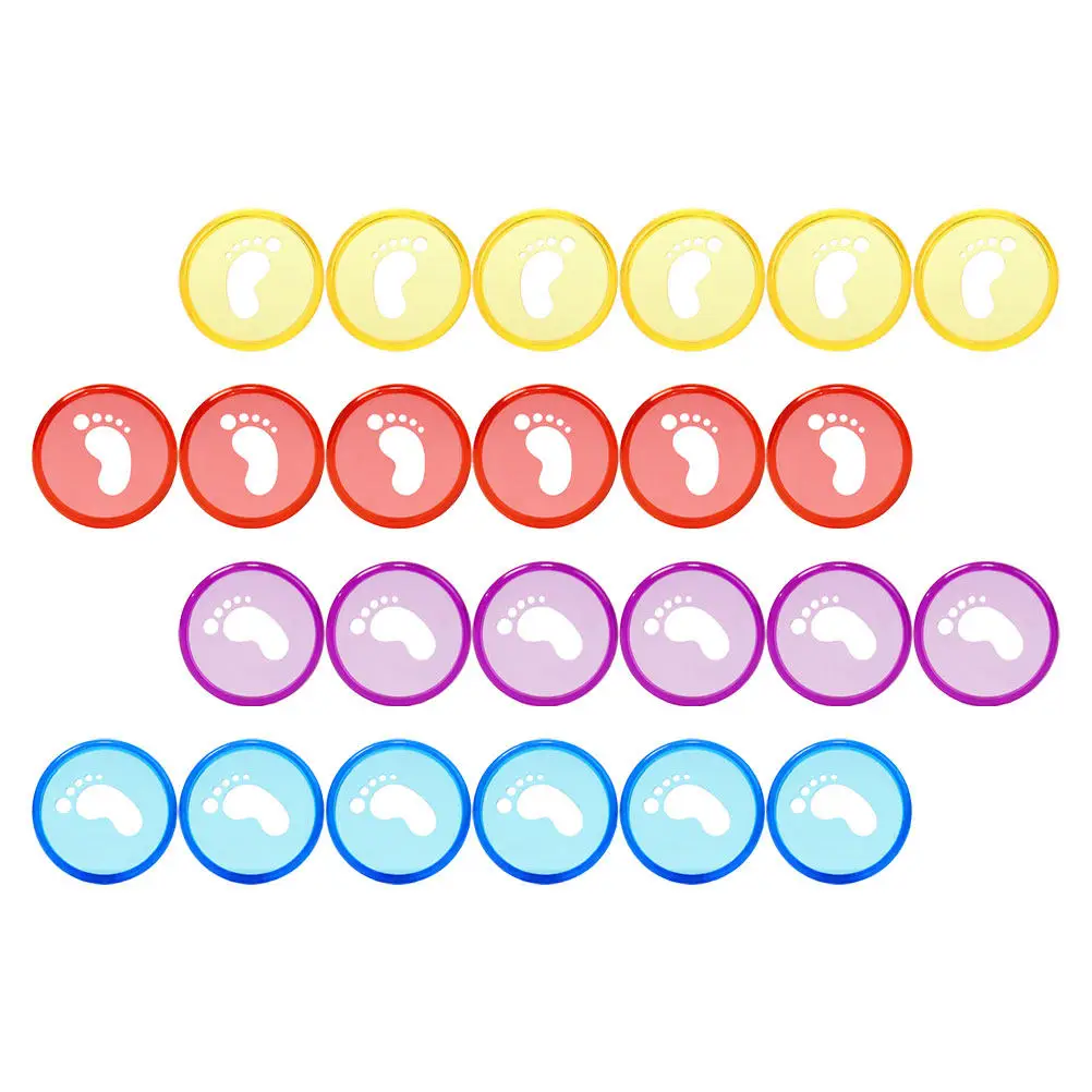 

40Pcs Plastic Binding Discs Multi-Color Book Binder Rings for Loose Leaf Snap Ring DIY Stationery Projects Memo Filing Sample