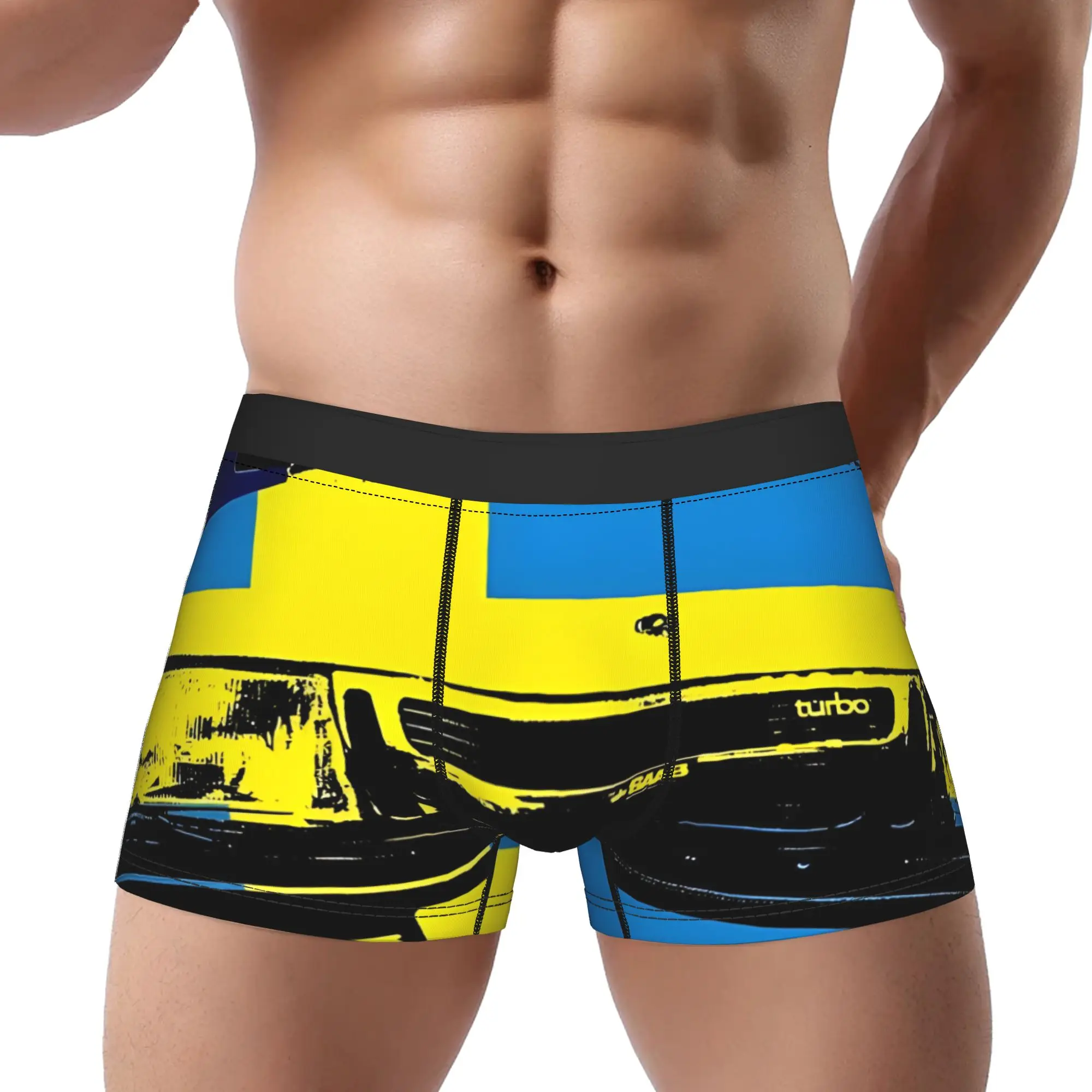 

Трусы-боксеры для взрослых 18+, Saab 900 Turbo 1980S Car Monoblock Flag, мужские трусы, мужское нижнее белье, сексуальные шорты, трусы-боксеры