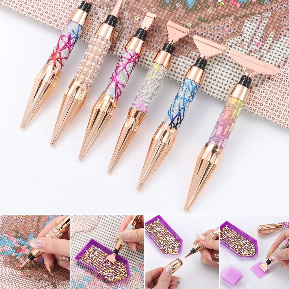 

5D Cross Stitch Embroidery Point Drill Pens Diamond Painting Pen Glitter Diamond Diamond Painting Accessories