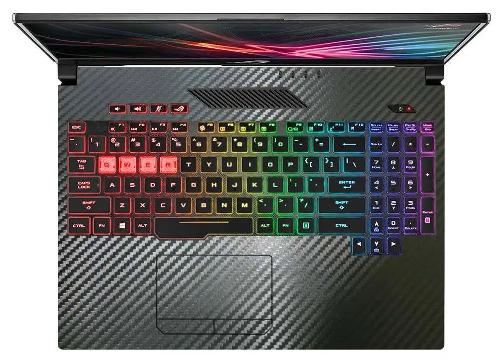 For Asus TUF Gaming A15 A16 A17 F15 F16 F17 FA506 FX506 FA507 FX507 FA706 FA617 FX707 FX607 Vinyl Skin Laptop Sticker Palmrest