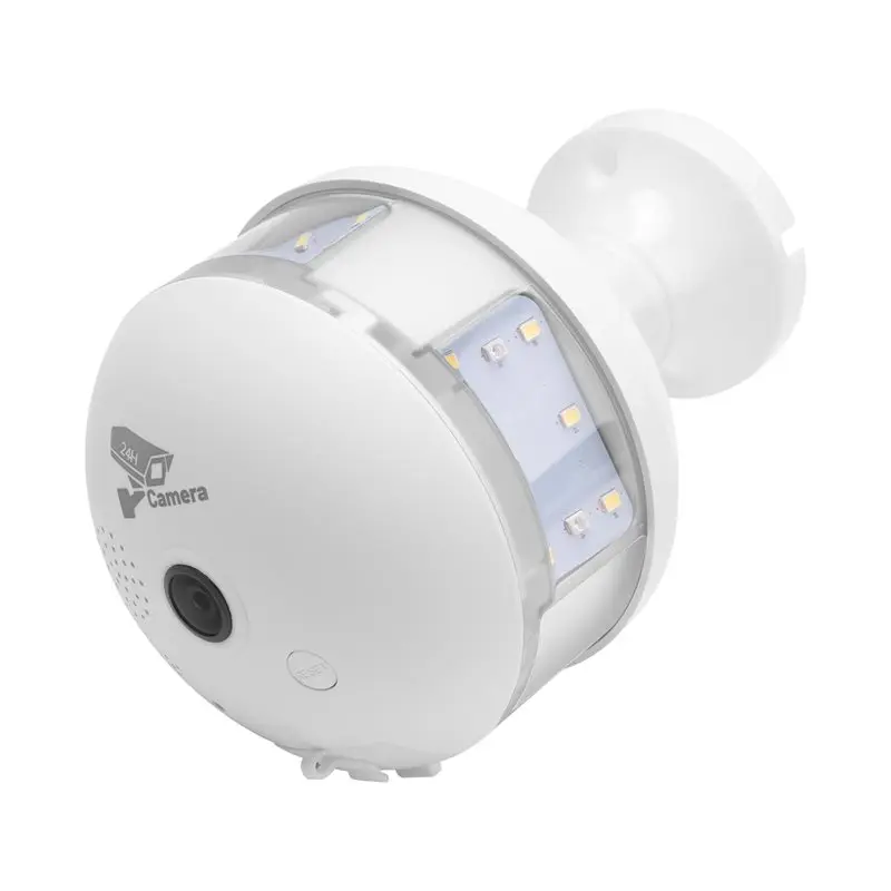 B24B Pro 4MP WIFI E27 Bulb Security Camera Full Color Night Vision Two-Way Voice Wireless Auto Tracking Fisheye Wifi Camera