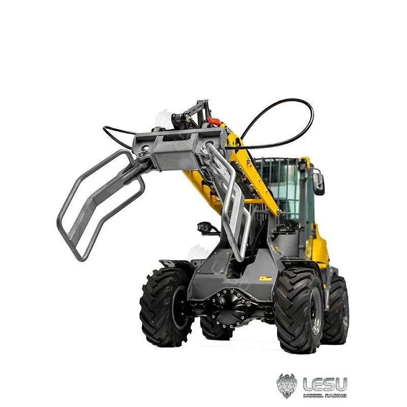 RC 1/14 Metall-Hayklemmen-Teile für Tamiya Hydraulikbagger, Lader, Muldenkipper, für SCANIA MAN VOLVO Anhänger, Kipper, DIY-Teile – Detail 1