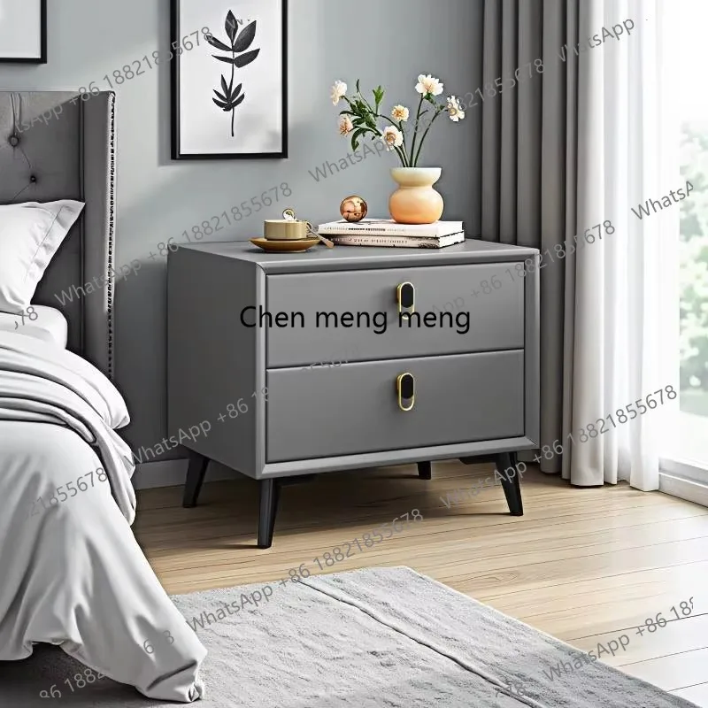 

Designer Aesthetic Bedside Table Bedroom Organizer Cabinets Dressers Bedside Table Coffee Home Mesitas De Noche Furniture