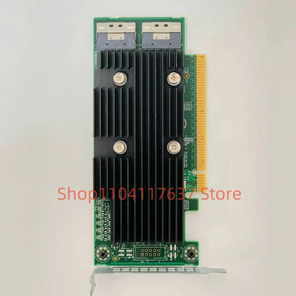 For CDC7W SSD NVMe PCIe 16X U.2 Passthrough Card U. 2 Hard Drives F2R15F3 Card Adapte  C6420 R740 C6420 Server 0CDC7W  Array car image 3
