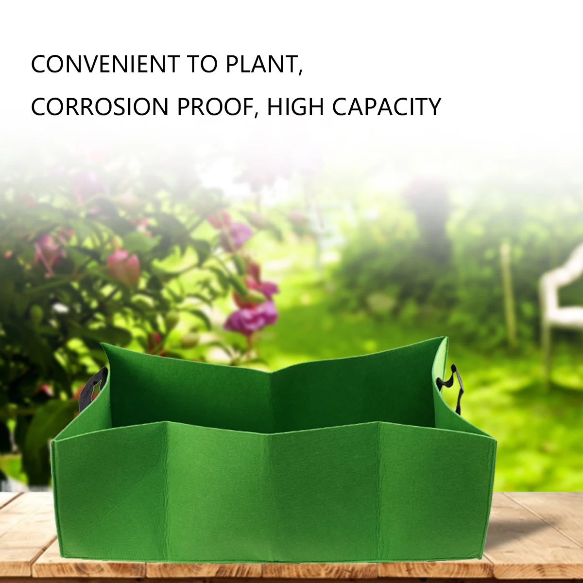 

Garden Bag Grow Vegetable Fabric Planter Bags for Plants Tree Raised Flower Bed