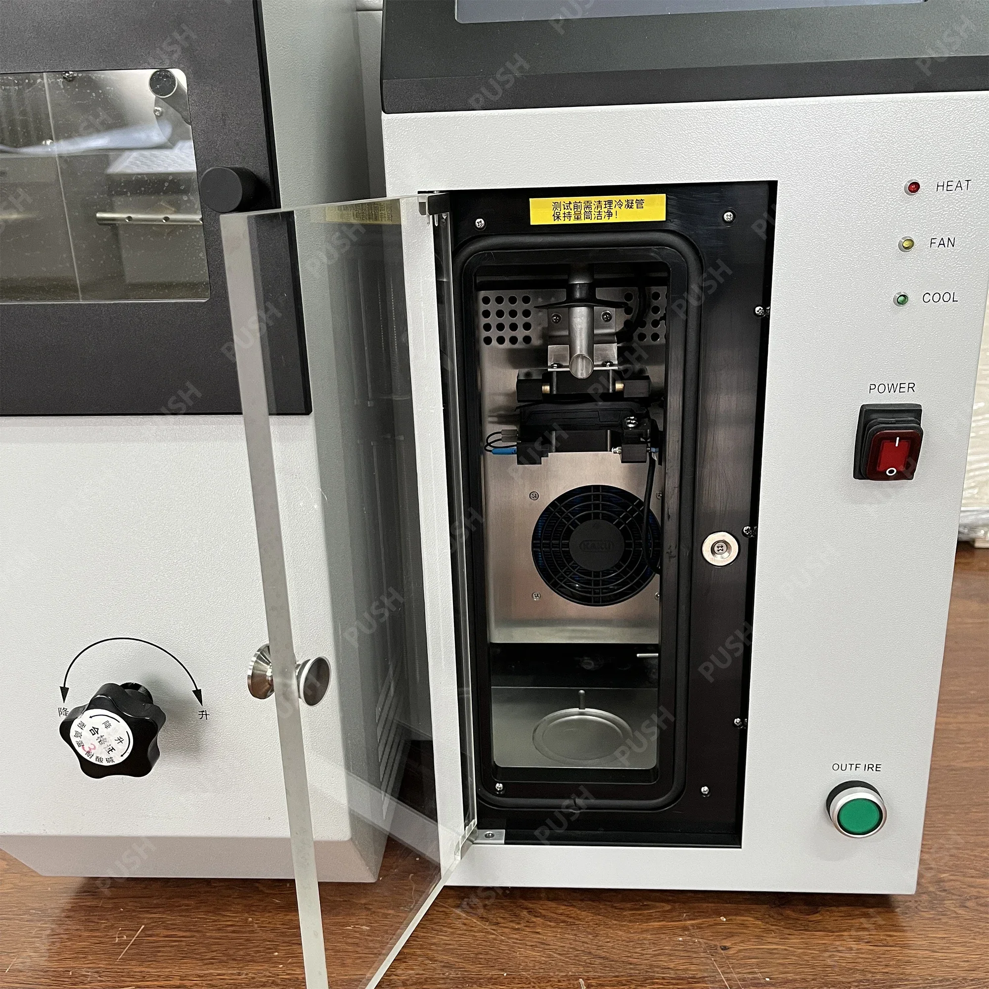 Aparelho de destilação elétrica PUSH PS-100Z Astm D86