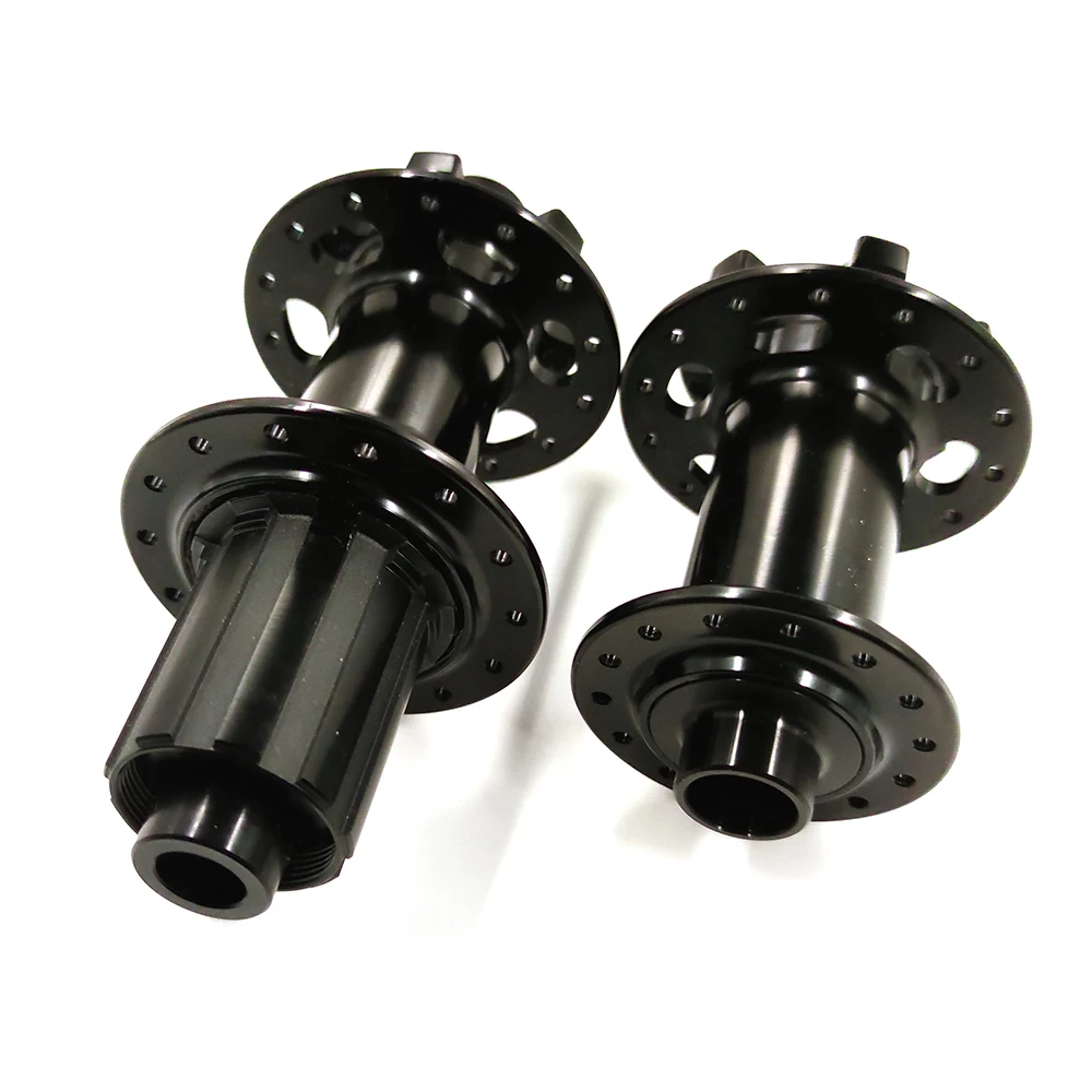 Primwon M80 6 Bolts MTB Bicycle Hubs Thru Axle Front 15*100mm Rear 12*142mm Black 28H 32H Disc Cube Freehub HG 9 10 11s XD 12s