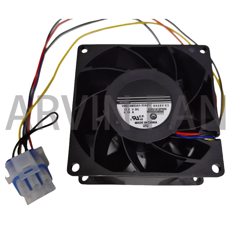 

V80E14MS2A3-57A611 Fan Motor WR60X26866 13.6V Waterproof Fan