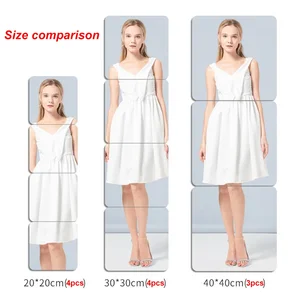 Rahmenloser Spiegel an der Quadratwand, Deckenfliesen, Hochzeit, Wohnzimmer, Heimdekoration, Wandaufkleber, 2 mm 8 Hauptverkaufsspiegeldecke - №3