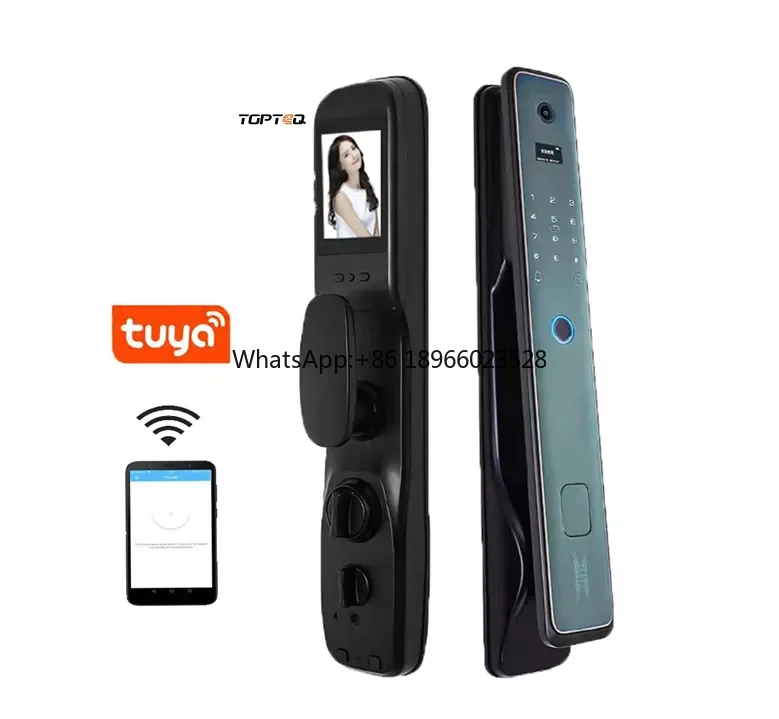 

Smart Lock Tuya app security Digital Smart Fingerprint Biometric cheap smart door lock for apartment