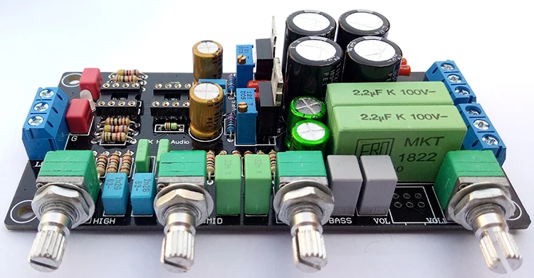 LME49720 Operational Amplifier OP275 Tube Preamp Board OPA2107 Tone Board Amplifier Upgrade HIFI Tuning Board