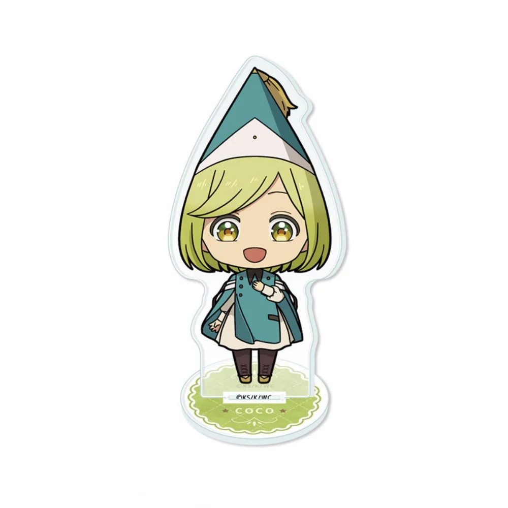 Witch Hat Atelier Coco 10cm Acrylic Stand Keychain Q Version Anime Decor Cute Kawaii Otaku Collectible Daily Gift