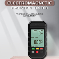 ET925 Big Screen Electromagnetic Radiation Detector Level Assessment Sound Light Alarm Electric Magnetic Field EMF Dosimeter