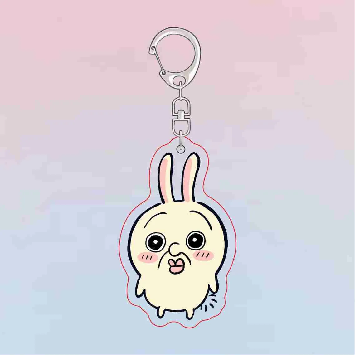 Bang Bang and Tamagotchi chiikawa funny cartoon keychain acrylic bag charm for girlfriend gift