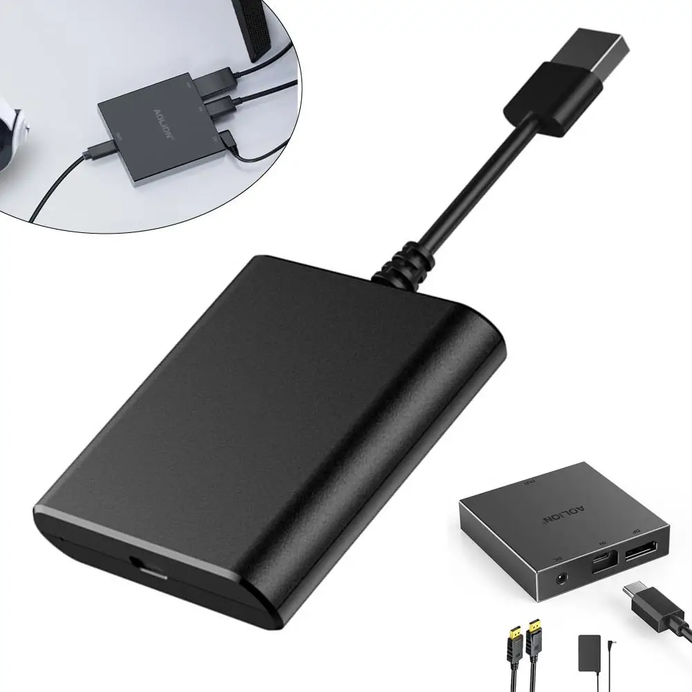 Aolion For PS VR2 PC Adapter Computer Adaptor For PS5 Console For Windows PC Converter Game Accessories B7S0