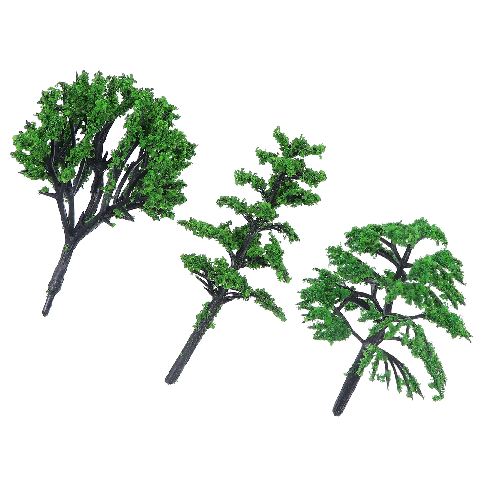 

25 Pcs Micro Landscape Simulation Miniature Plant Sandbox Tree Adornment Decoration