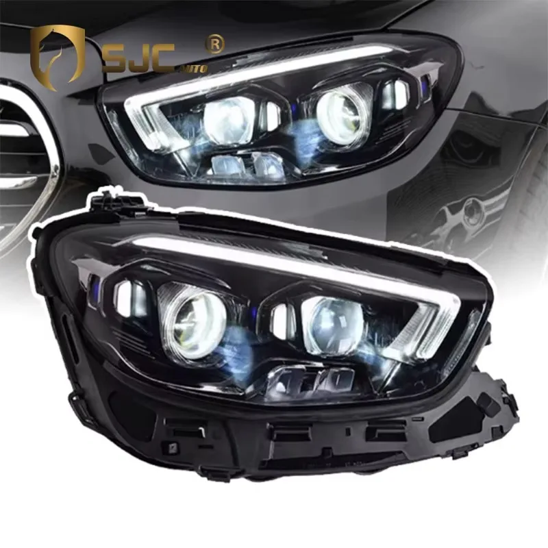 

Auto Car Accessories for Mercedes Benz E Class W213 2016-2023 Upgraded LED Headlight Assembly High Configuration Head Lamp