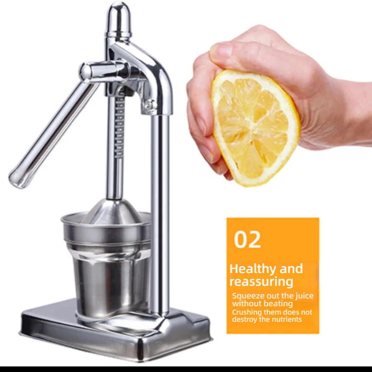 Hand Press Citrus Juicer Manual Lemon Orange Squeezer Home Fruit Extractor Fresh Juice Maker Kitchen Tool Gadgets Appliances