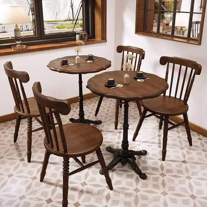 الإقامة المنزلية ريترو مقهى الجداول الأثاث شرفة تجارية الترفيه مقهى الجداول بار الأثاث المعدني La Mesa MH40ZZ