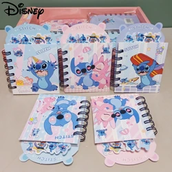 Disney Coil Notebook Stitch Cartoon Lilo & Stitch Portable Coil Book Daily Planners Notepad Office Student Stationery Wholesale