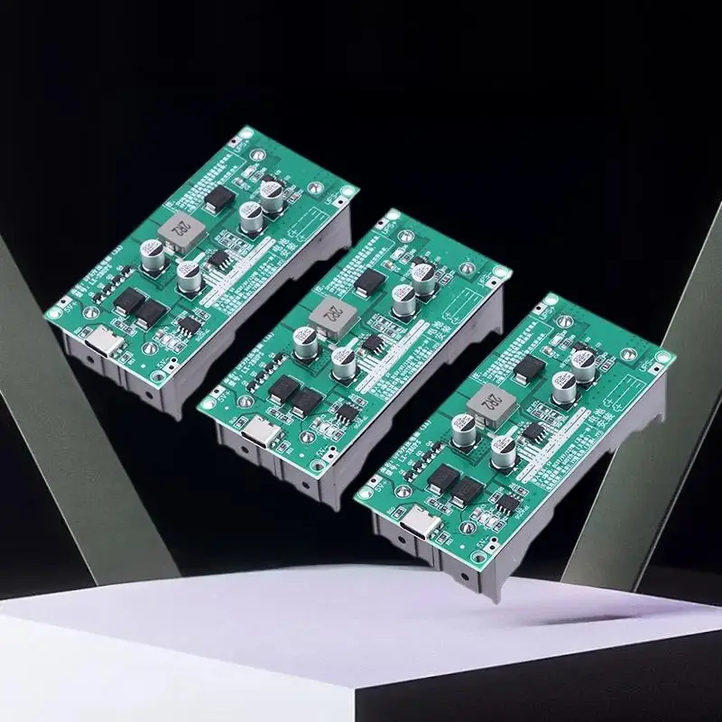 3A High-Power UPS 18650 Lithium Battery Boost Charging 5V/12V Simultaneous Charging And Discharging Power Supply Module