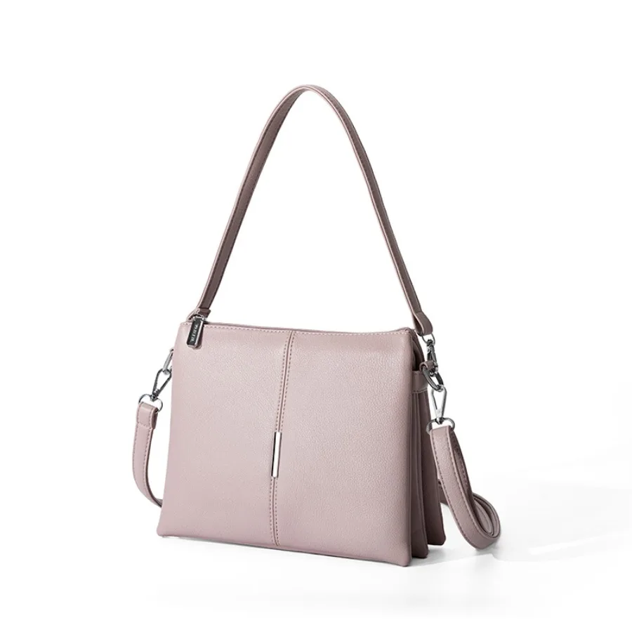 

New fashion simple large-capacity crossbody shoulder women's bag pure color commuting hundred with underarm bag handbag
