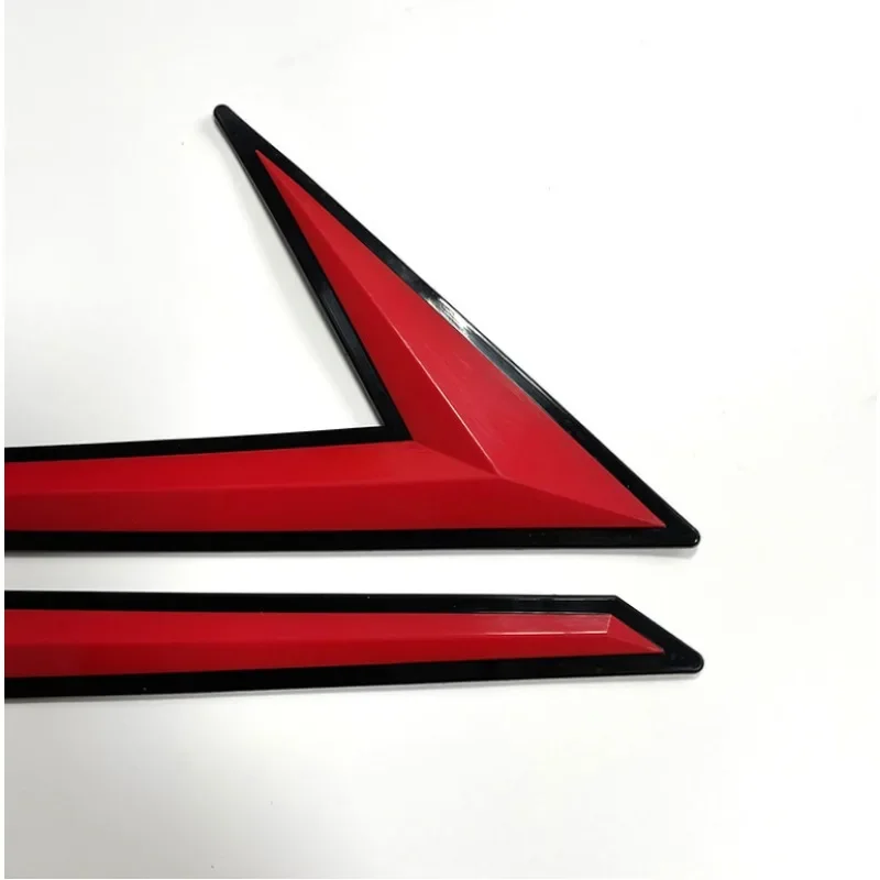 A Pair Car Exterior Modification Decorative Strip 3d Stereoscopic Adhesive Strip Anti-Collision Strip New Sealing Rubber Bumper
