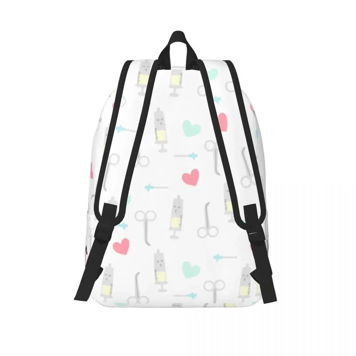 I am A Nurse Cute Backpack for Kids Student School Bookbag Enfermera En Apuros Daypack Kindergarten Primary Bag Lightweight