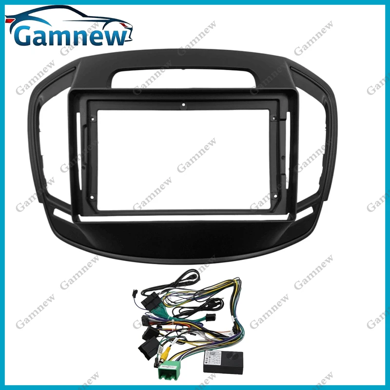 9 Inch Car Frame Fascia Adapter Canbus Box Decoder Android Radio Dash Panel Kit For Opel Insignia 2013-2017