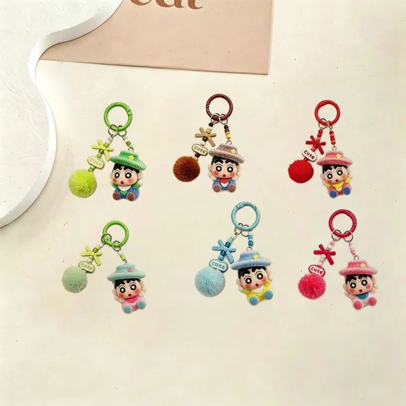 

-Cartoon Cute Western Cowboy New Series Bow Pendant DIY Fashion Pendant Keychain Cute Charm Valentine's Day WeddingGift Keychain