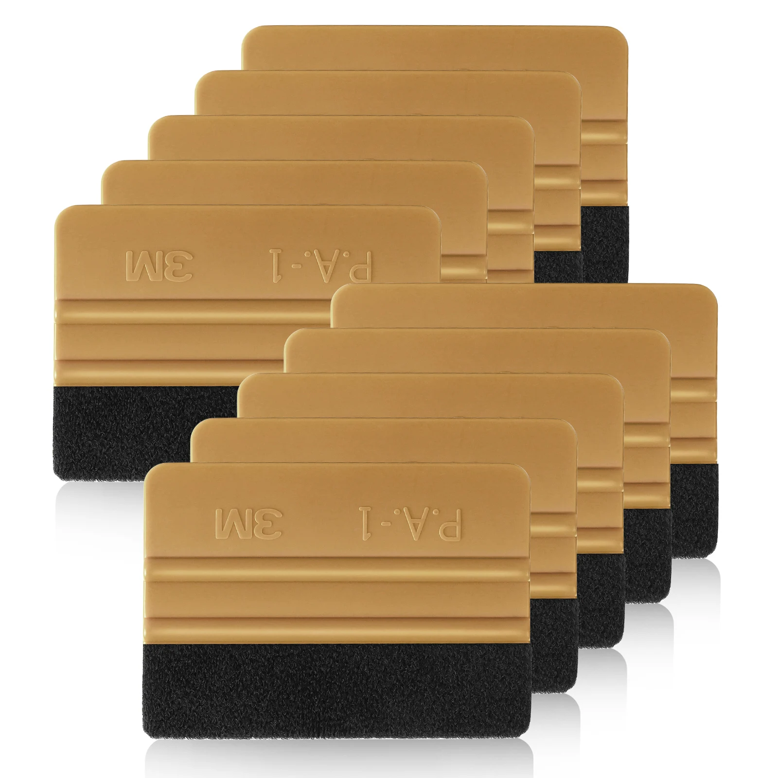 

10 шт ​ Скребок для чистки окон, скребки для виниловой пленки, инструменты для установки автомобильной пленки, автомобильный скребок с войлочным инструментом