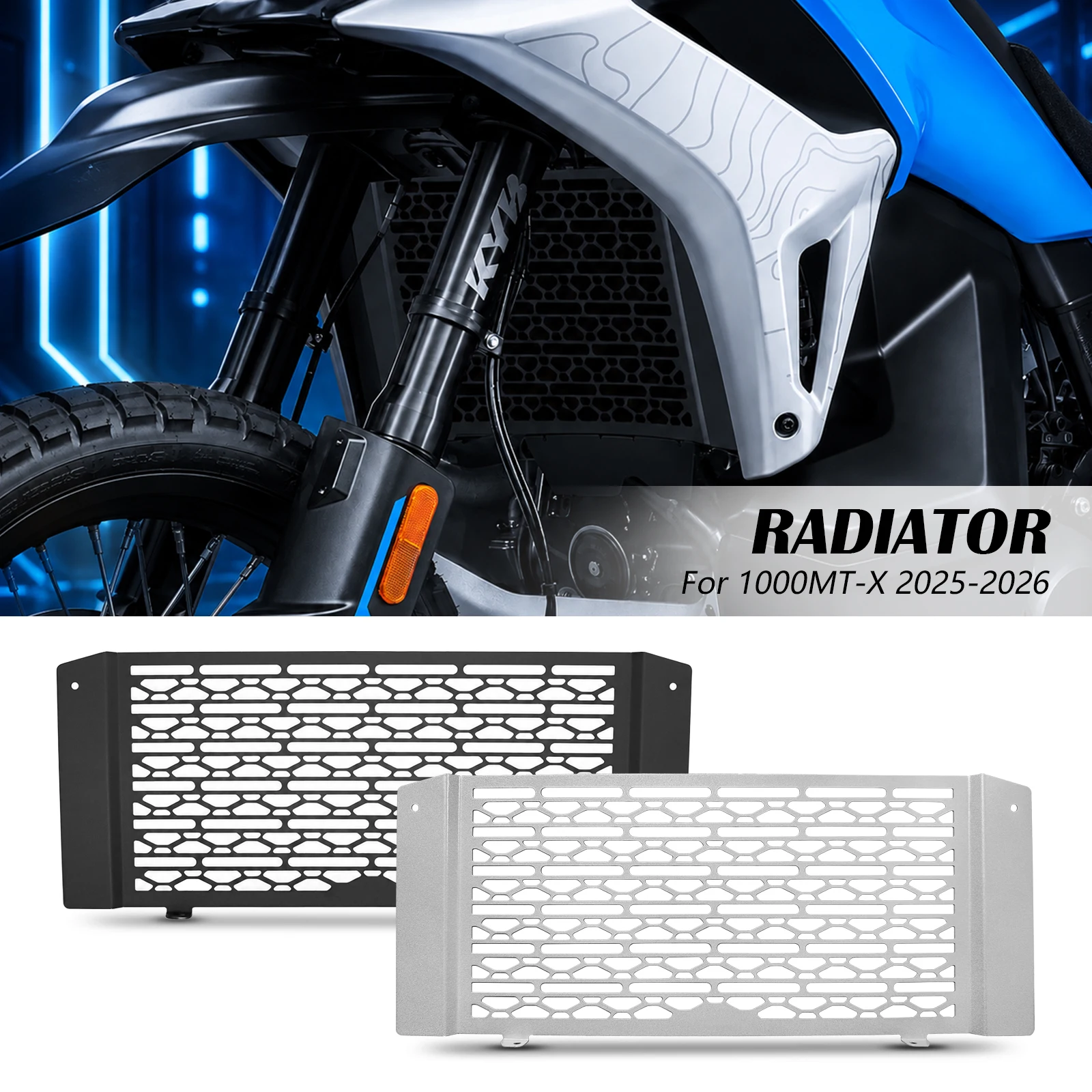 1000 MTX New Motorcycle Accessories Radiator Guard Grille Grill Cover Protection Fit For 1000MT-X 1000mtx 2025-2026