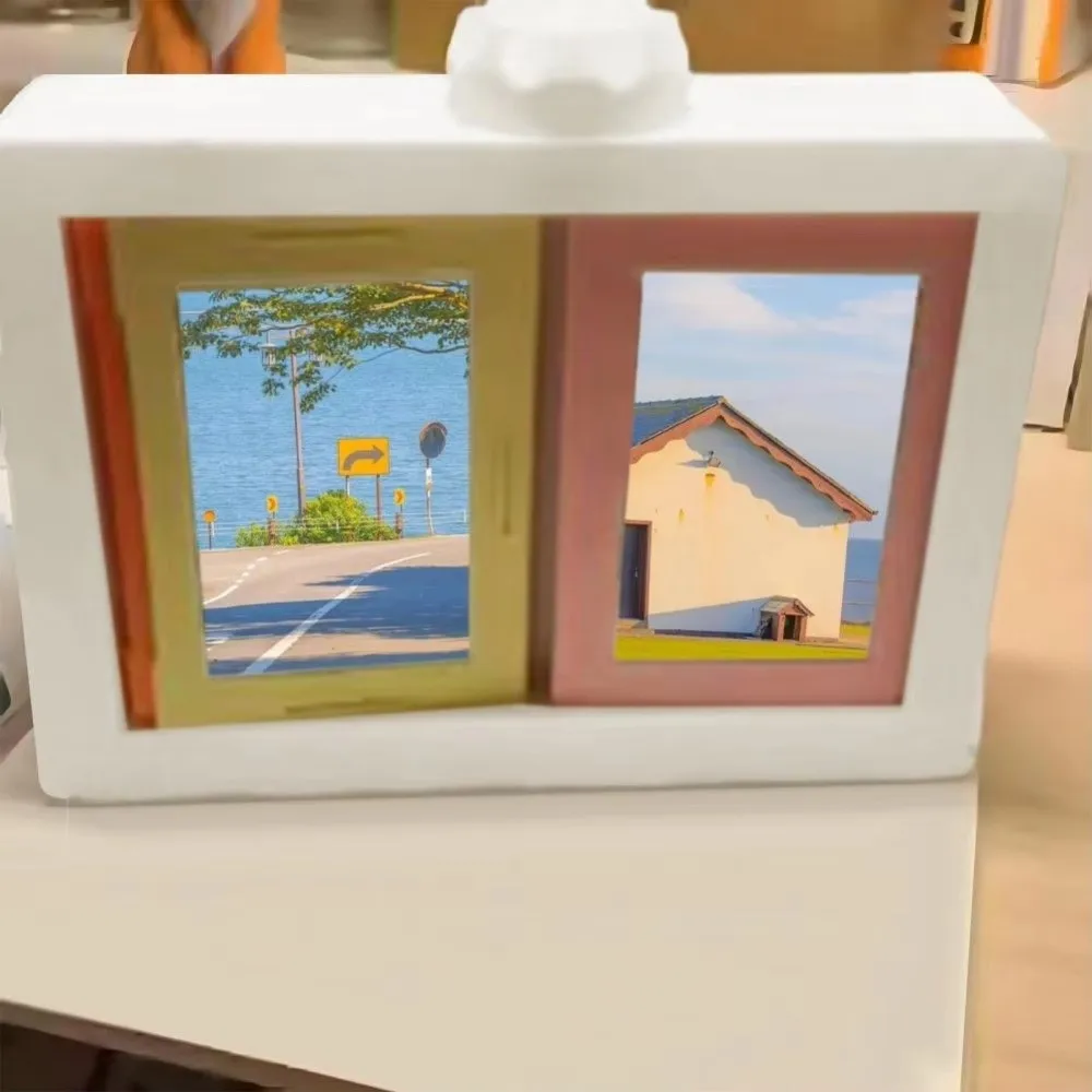 

12 Pockets 3D Rotating Photocard Holder Colorful Creative Idol Picture Display Stand Multi-purpose