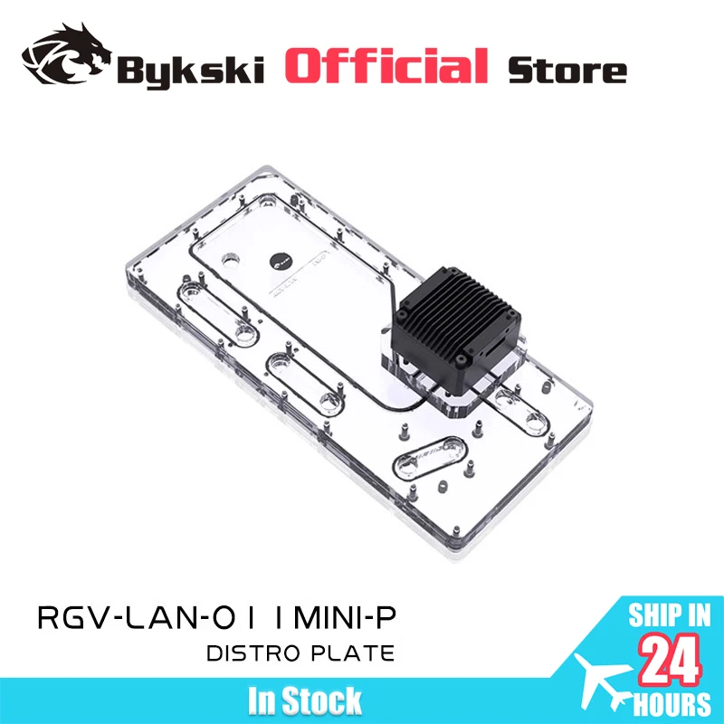 

BYKSKI RGV-LAN-O11MINI-P Система водяного охлаждения Waterway Board для LIANLI O11 MINI Компьютерный корпус для блока процессора/GPU Комбинированный насос постоянного тока