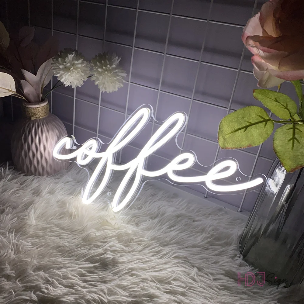 LED Neon Lights for Cafe Decoration, Café Decor, Pantry Neon Signs, Shop Signs, USB