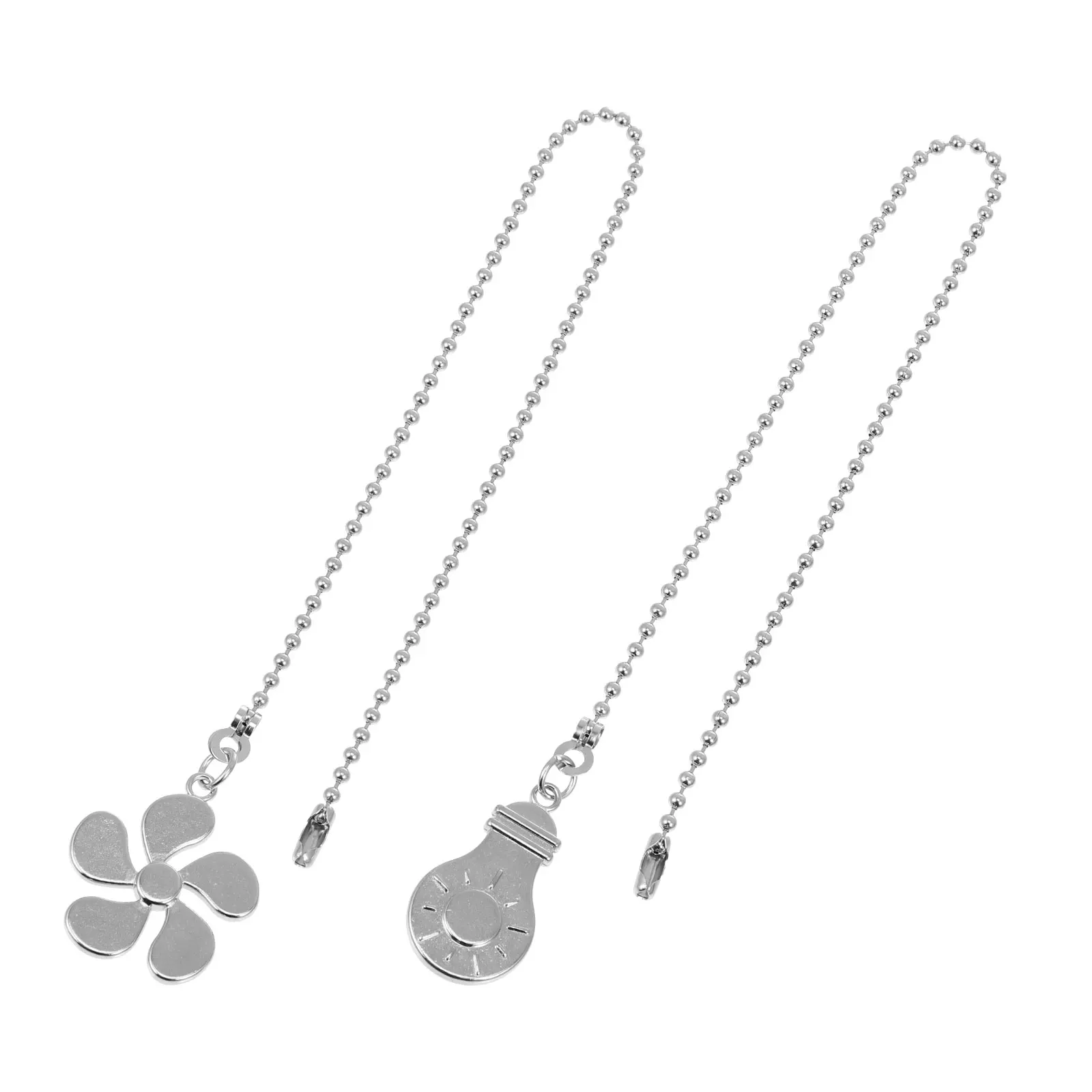 

2 Pcs Chandelier Pendant Chain Extender Zinc Alloy Fit Ceiling with Pull