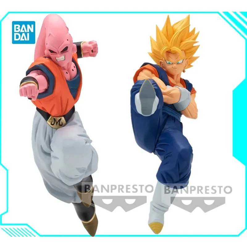 Bandai Original Banpresto Dragon Ball Z MATCH MAKERS Vegetto Majin Buu PVC Anime Action Figure Model Collectible Toy Gifts