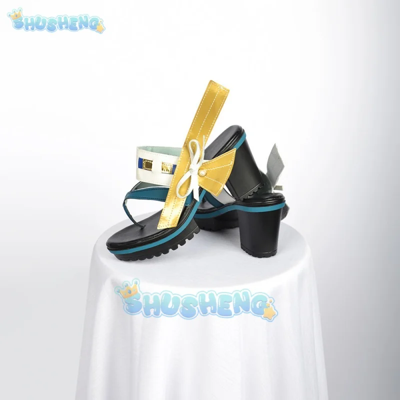 원신 임팩트 코스프레 애니메이션 캐릭터 소품 신발, 야에 미코 동료