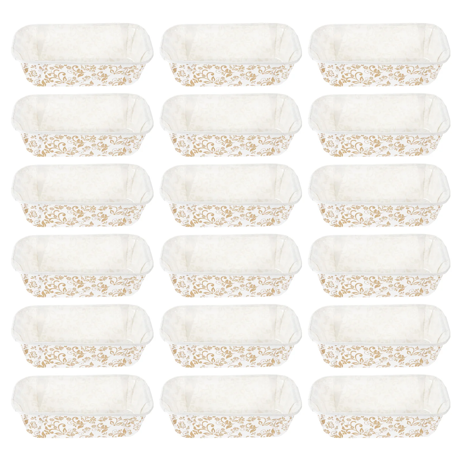 

50 Pcs Bread Tray Baking Supplies Cups Boat Shape Paper Cake Wrappers Cupcake Wrapping Liners Decorative Trays Home