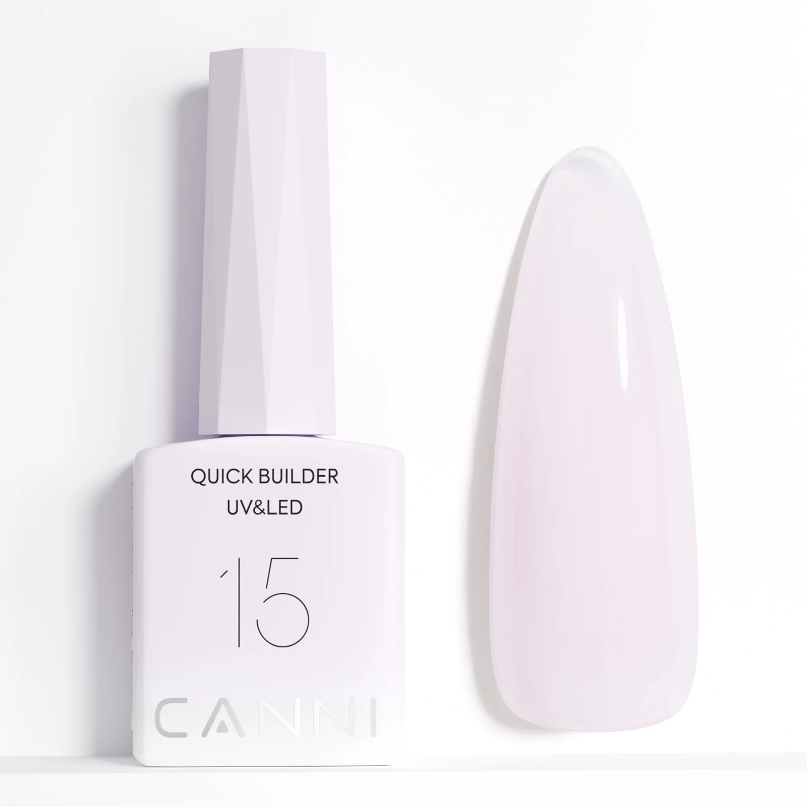 캔니 UV 컨스트럭션 젤 패스트 빌더 네일 젤 (병) HEMA TPO FREE 젤리 핑크 누드 컬러 세미 퍼머넌트 쏙 오프 UV LED 젤