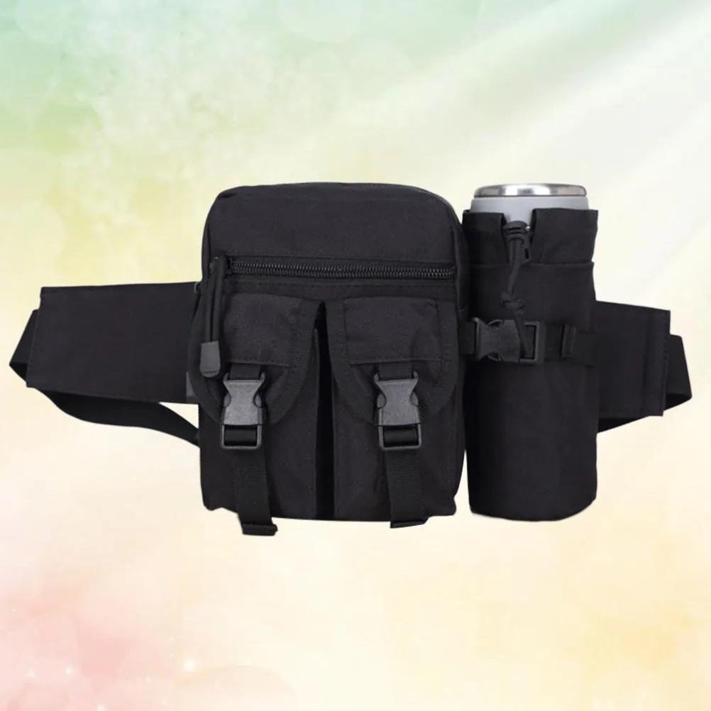 

Спортивная поясная сумка, регулируемая, черная, легкая, для бега, водонепроницаемая, для активного отдыха, походов, альпинизма, велоспорта