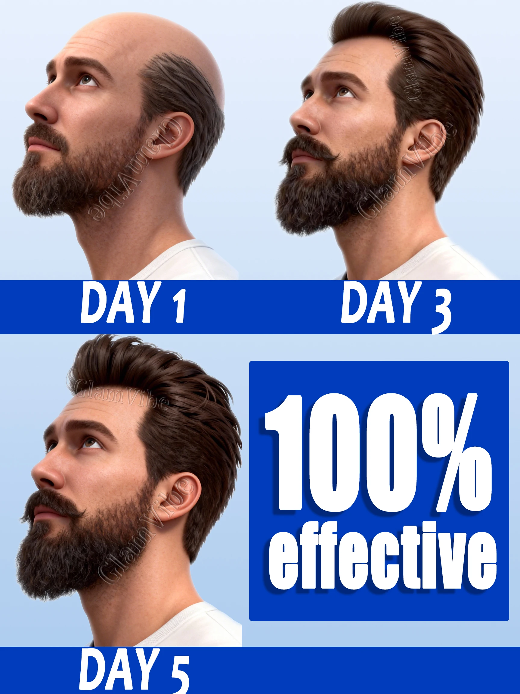 

To have healthy, thick hair, start by caring for your scalp and hair follicles.